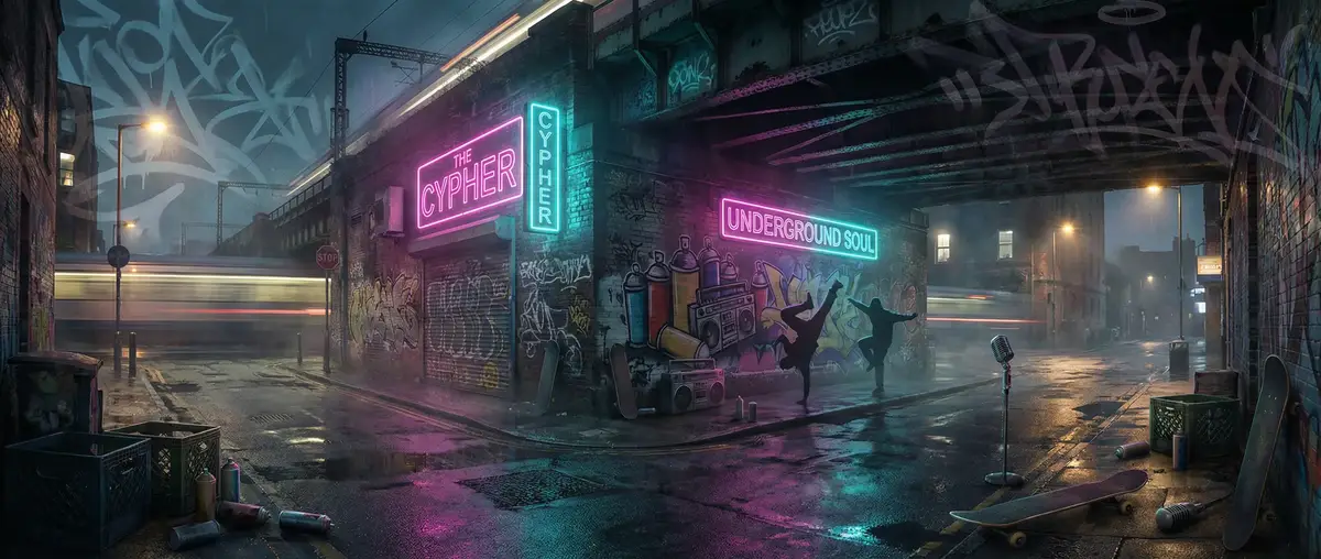绿椅子下载 - 城市街头文化夜景